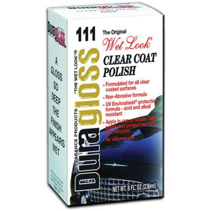 DURAGLOSS Clearcoat Polish, Liquid, Sweet, 8 Oz