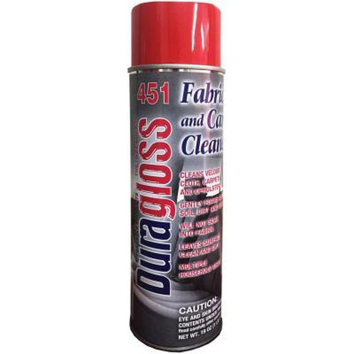 DURAGLOSS Fabric And Carpet Cleaner, 19 Oz, Aerosol Can