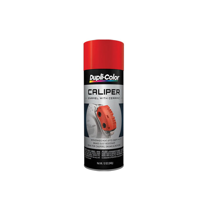 Dupli-Color® BCP102 Enamel Caliper Paint, 12 oz, Black, 1 hr Touch, 3 hr Handle