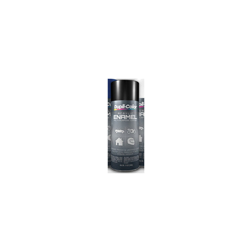 Dupli-Color DA1603 Acrylic Enamel Spray Paint, 12 oz Aerosol Can, Semi-Gloss Black, 30 min Touch Cur