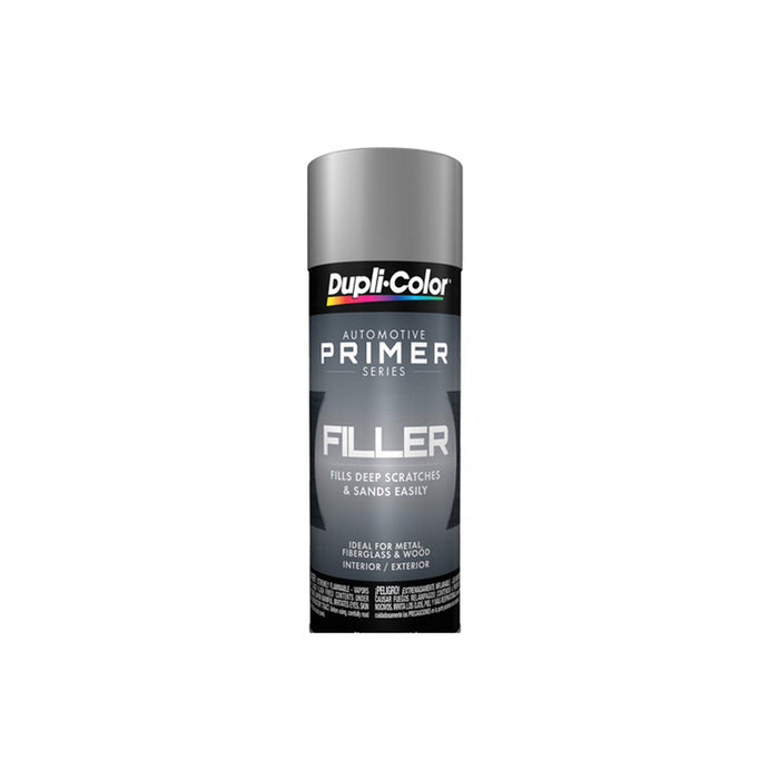 Dupli-Color® FP101 Lacquer Filler Primer, 11 oz Aerosol Can, Gray, 30 min Touch, 1 hr Handle Curing