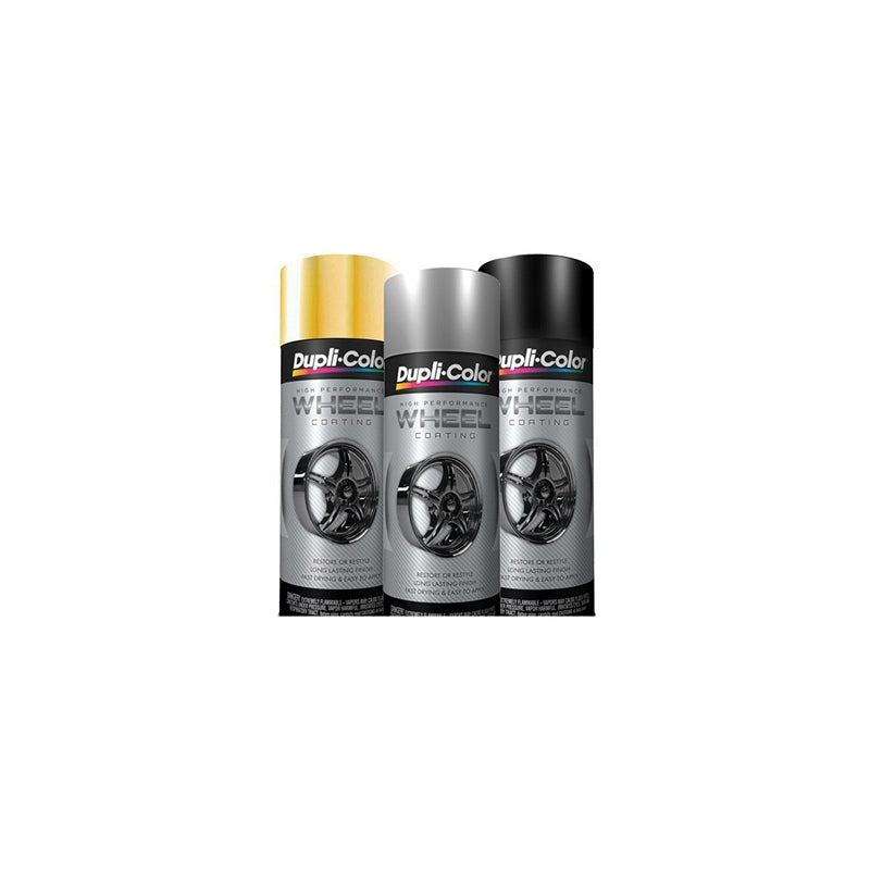 Dupli-Color HWP100 High Performance Wheel Coating, 11 oz Aerosol Can, Gloss White, 30 min Touch Curi