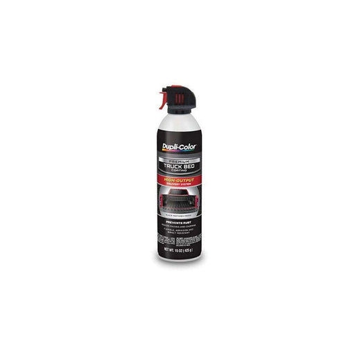 Dupli-Color TR350 Premium Truck Bed Coating, 15 oz, Aerosol Can, Black, 30 min Dry Time, 15 min Hand