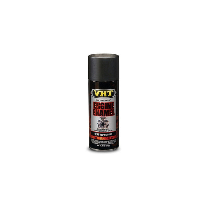 VHT® SP139 High Temperature Engine Enamel Spray Paint, 11 oz Aerosol Can, Satin GM Satin Black