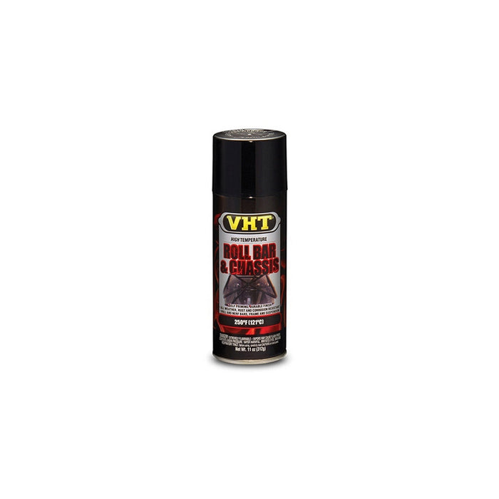 Dupli-Color SP671 High Temperature Spray Paint, 11 oz Aerosol Can, Satin Black, 30 min Touch, 1 hr H