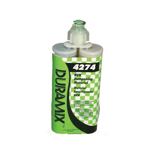 Duramix by 3M Duramix 4274 NVH Dampening Material, 200 mL Cartridge, Liquid, Black/Clear, 60 min App