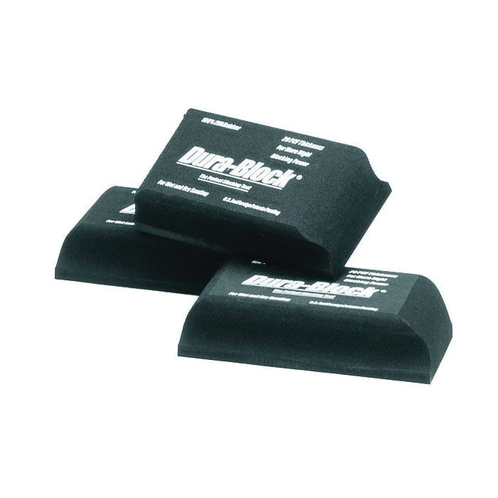 Dura-Block AF4401 Type 1/3 Sanding Block, 2-5/8 in W x 5-1/2 in L, PSA Attachment, EVA Rubber — view 2