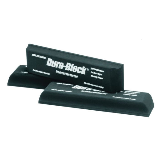 Dura-Block AF4402 Type 2/3 Sanding Block, 2-5/8 in W x 11 in L, PSA Attachment, EVA Rubber — Black — view 2