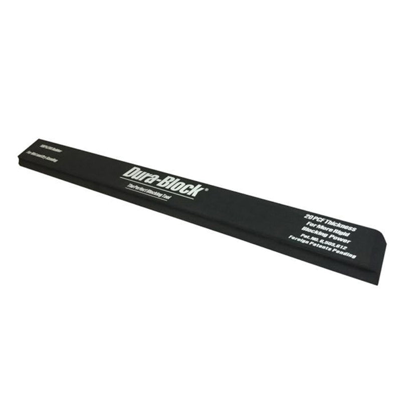 Dura-Block AF4410 1-Piece Marine Sanding Block, 2-3/4 in W x 30 in L, 1-3/8 in THK, PSA Attachment