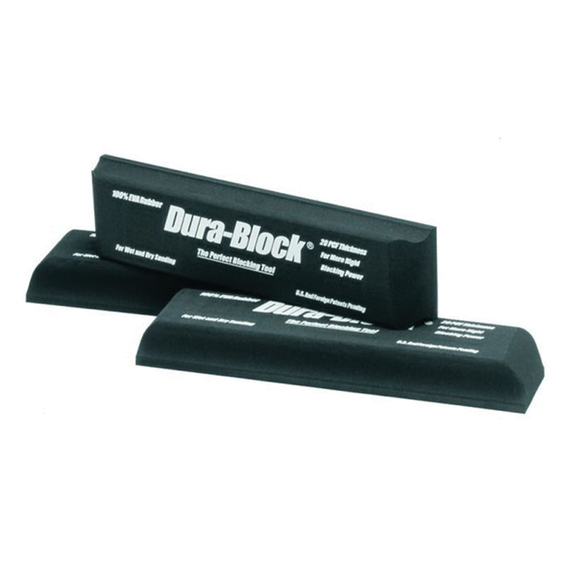 Dura-Block AF4413 2/3 Radius Sanding Block, 2-5/8 in W x 11 in L, 1-3/8 in THK, PSA Attachment