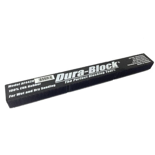 Dura-Block AF4420 Standard Sanding Block, 1-3/8 in W x 11 in L, 3/4 in THK, Hook and Loop Attachment