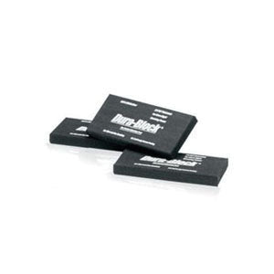 Dura-Block AF4422 Scruff Pad, 2-1/2 in W x 5-3/8 in L, 5/8 in THK, Hook and Loop Attachment — Black