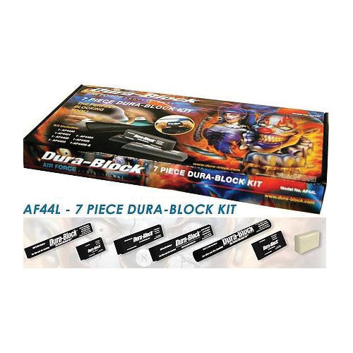 Dura-Block AF44L Sanding Block Kit, PSA Attachment, EVA Rubber — Black — view 2