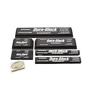 Dura-Block AF44L Sanding Block Kit, PSA Attachment, EVA Rubber — Black