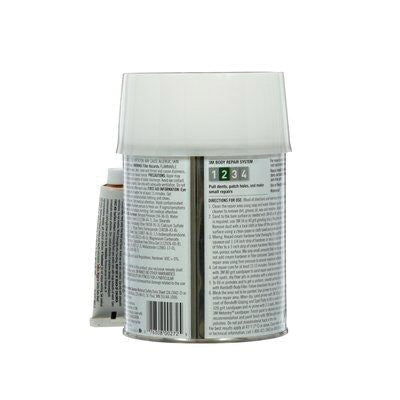 Dynatron Bondo 00272 Glass Reinforced Filler, 1 qt Can, Green, Paste — view 2