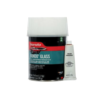 Dynatron Bondo 272 Glass Reinforced Filler, 1 qt Green Paste, Part 272