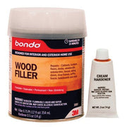 Dynatron Bondo 20082 Wood Filler, 1 qt Can, Brown, Liquid