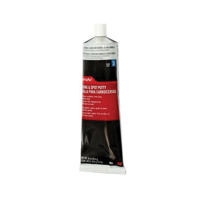 Bondo Glazing and Spot Putty 651 16 oz Red paste for pinhole and scratch repair
