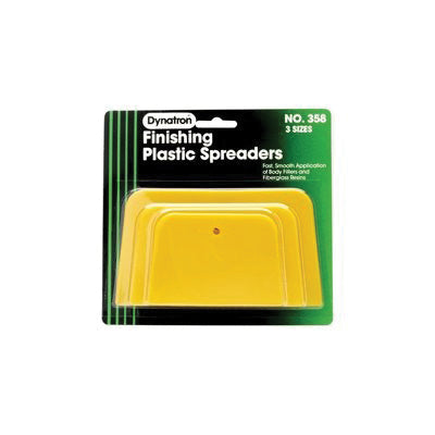 Dynatron 358 3-Piece Spreader, 4 in, 5 in, 6 in L, Plastic, Yellow