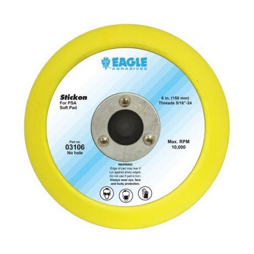 KOVAX® 6 in Disc Pad Stickon PSA 03106