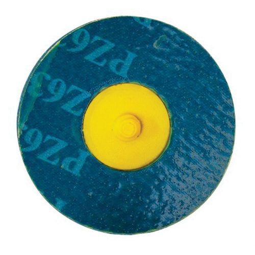 Abrasives 73750 KOVAX 3 in 50 Grit Super-Loc Abrasive Disc Blue