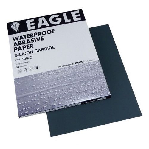 Abrasives KOVAX 102-0360 360 Grit P360-A Sanding Sheet 9 in x 11 in Wet Paper
