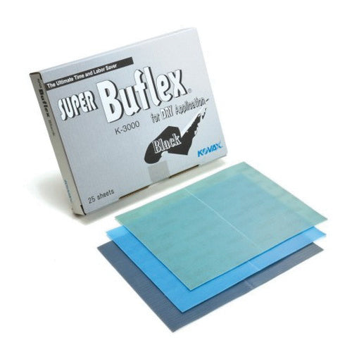 Eagle Abrasives Super Buflex 191-1531 Super-Tack Buflex Sheet, 130 mm W x 170 mm L, 3000 Grit, K-300