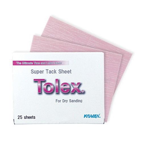 Eagle Tolex 191-1533 Super-Tack Sanding Sheet, 130 mm W x 170 mm L, 1500 Grit, K-1500 Grade, Aluminu
