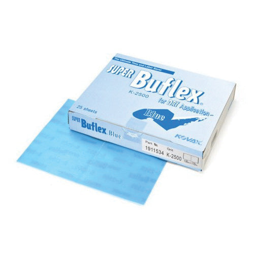 Eagle Abrasives Super Buflex 191-1534 Super-Tack Buflex Sheet, 130 mm W x 170 mm L, 2500 Grit, K-250