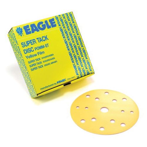 Abrasives KOVAX Yellow-Film 6 in 1000 Grit Super-Tack Sanding Disc - Part 5241000