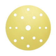 Eagle Abrasives Yellow-Film 524-1000 High Performance Sanding Disc, 6 in, 15 Holes, 1000 Grit, Super — view 2
