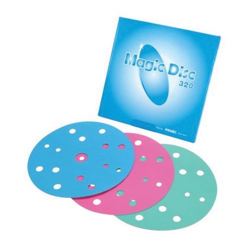 Eagle Magic Disc 528-0320 High Performance Abrasive Disc, 6 in, 15 Holes, 320 Grit, Super-Tack Attac — view 3