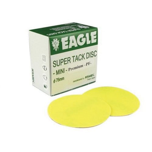 Eagle 730-0320 PF Premium Series High Performance Abrasive Disc, 3 in, 320 Grit, Super-Tack Attachme