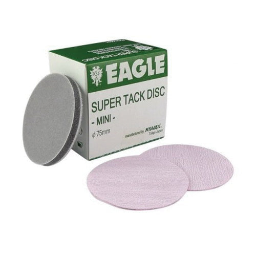 Eagle Abrasives Tolex 730-1502 Abrasive Disc, 3 in, 1500 Grit, Super-Tack Attachment