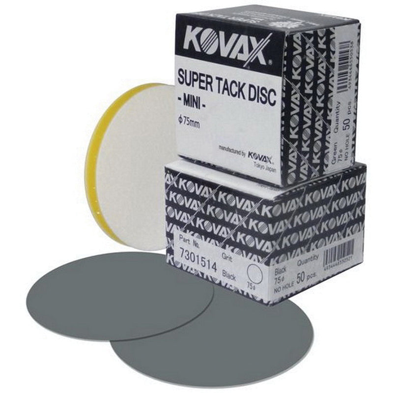 Eagle Abrasives Super Buflex 730-1514 Abrasive Disc, 3 in, 3000 Grit, Super-Tack Attachment, Black