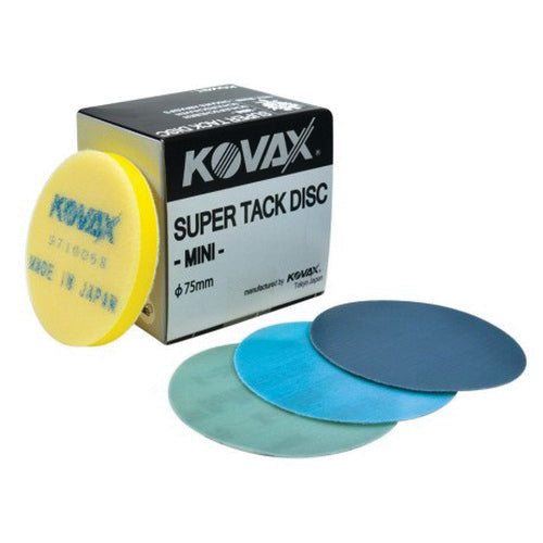 Eagle Abrasives Super Buflex 730-1515 Abrasive Disc, 3 in, 2500 Grit, Super-Tack Attachment, Blue