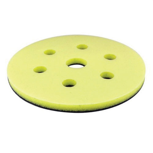 Eagle Abrasives 971-0039 Micro-Hook Interface Pad, 6 in Dia, Super-Tack Attachment, 7 Holes