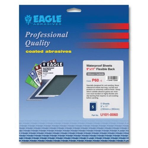 U102-0220 Sanding Sheet, 9 in W x 11 in L, 220 Grit, P220-A Grade, Silicon Carbide