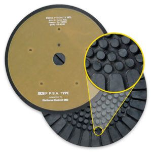 Eezer 8" PSA PAD W/PETAL SURFACE, 5 HOLE MOUNT