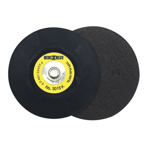 Eezer 3010K Extreme-Duty Round Velcro Sanding Pad, 3 in Dia, 1/4 in - 20 TPI Male Arbor/Shank