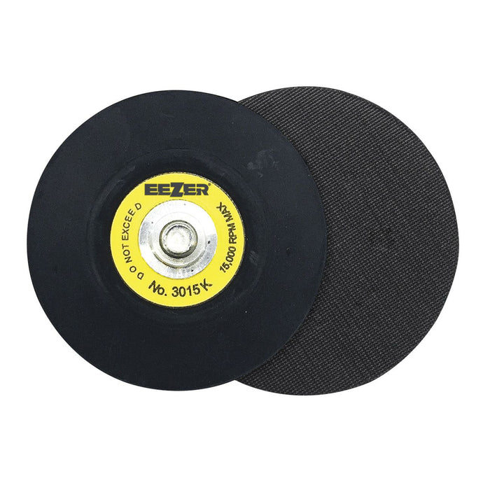 Eezer 3010K Extreme-Duty Round Velcro Sanding Pad, 3 in Dia, 1/4 in - 20 TPI Male Arbor/Shank