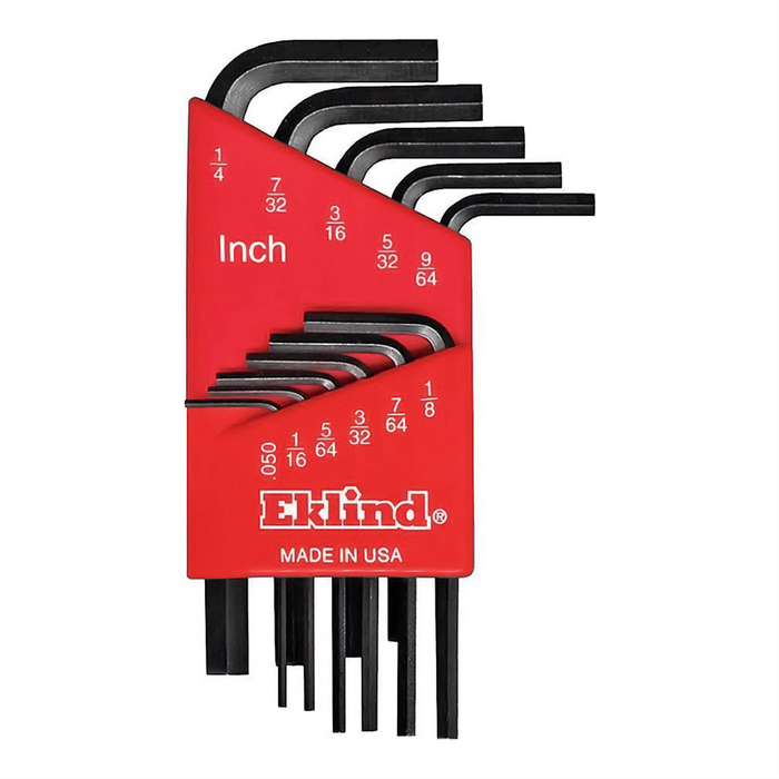Eklind Tool Company KEY SET 11 PC SAE SHORT .050-1/4IN.