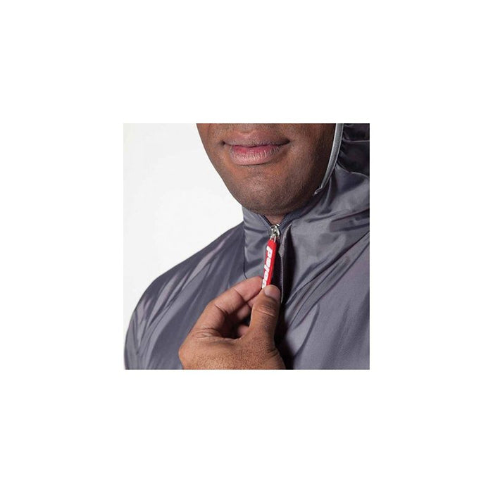 EMM Specialties Colad BodyGuard 520064 Spray Overall, 4X-Large, Gray, Nylon Taffeta 190T/1% Carbon T — view 4