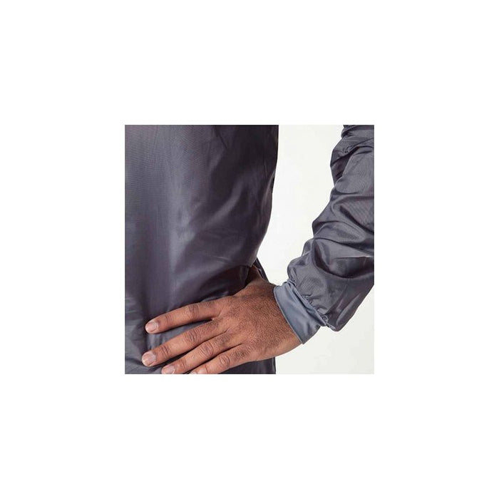 EMM Specialties Colad BodyGuard 520064 Spray Overall, 4X-Large, Gray, Nylon Taffeta 190T/1% Carbon T