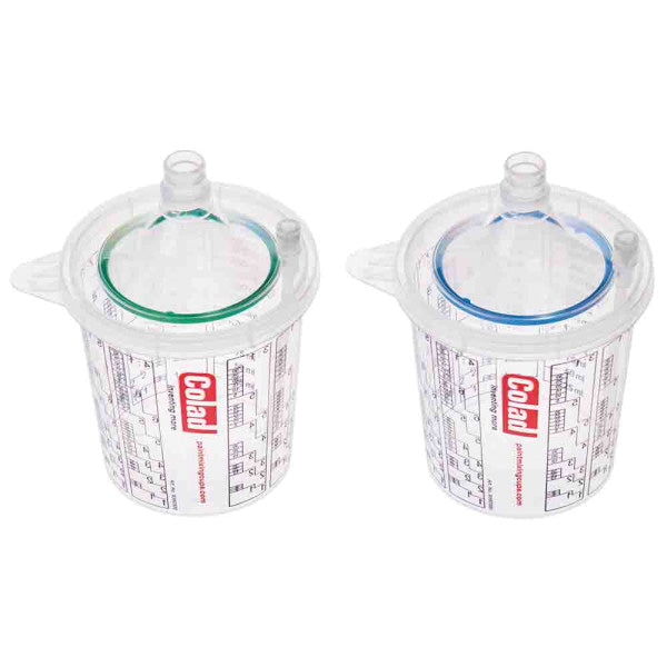EMM Specialties Colad 9350190SLS Snap Lid System, 350 mL, For Use With Any Spray Gun