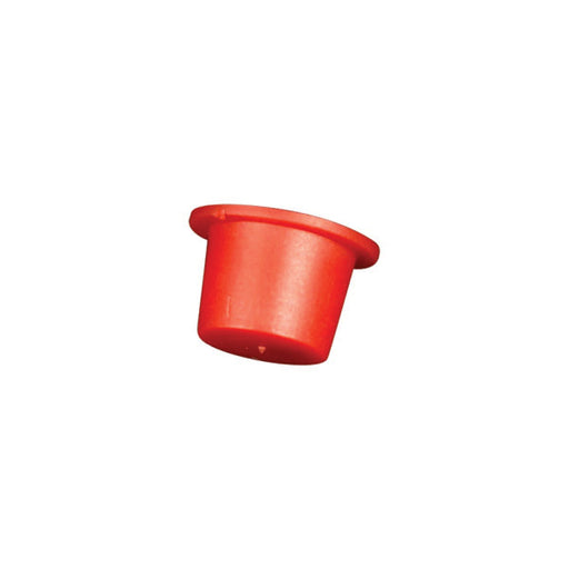 EMM Specialties Colad 9370CAP Snap Lid Sealing Cap, Polypropylene, Red