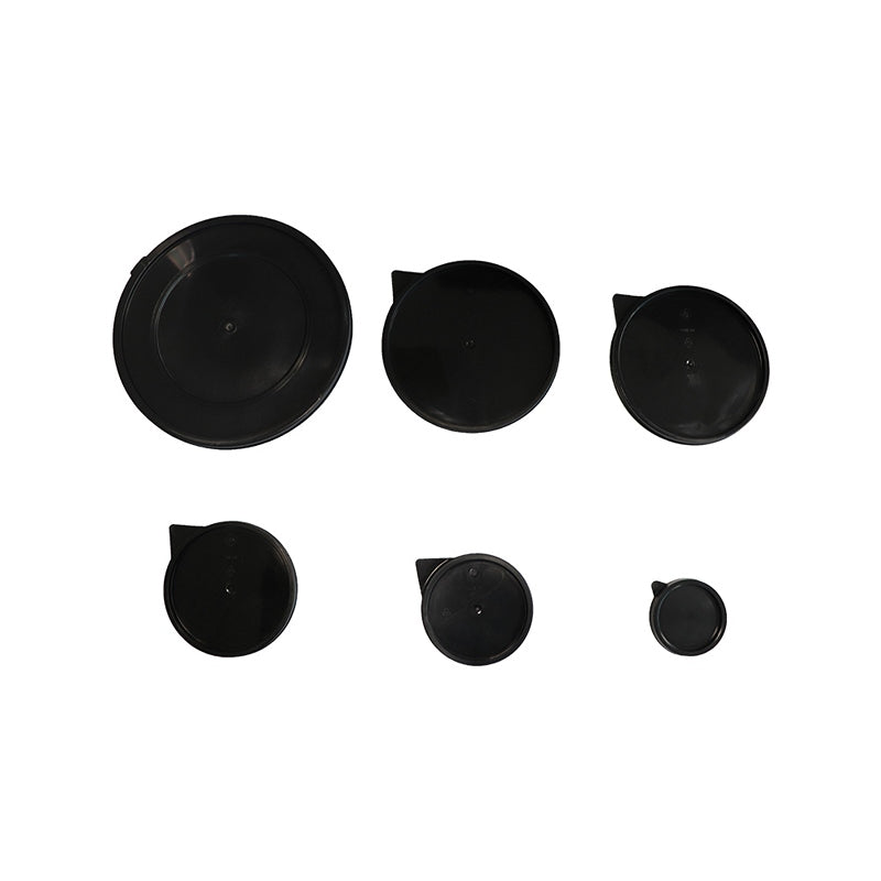 EMM Specialties Colad 9380 Mixing Cup Lid, Black