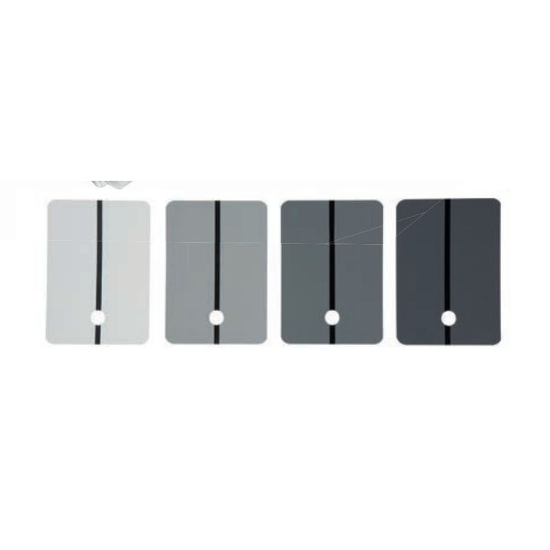 Metal Spray Out Card 9315-GV-1 White with 15 mm Hole