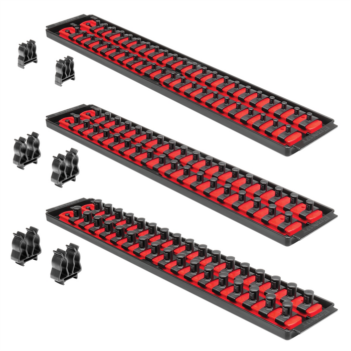 Ernst Manufacturing Socket Boss Combo Pack, Red