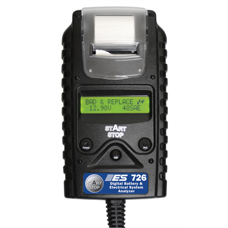 Digital Battery/Electrical System Tester w/Printer